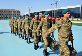 Group of Azerbaijani peacekeepers return from Afghanistan 